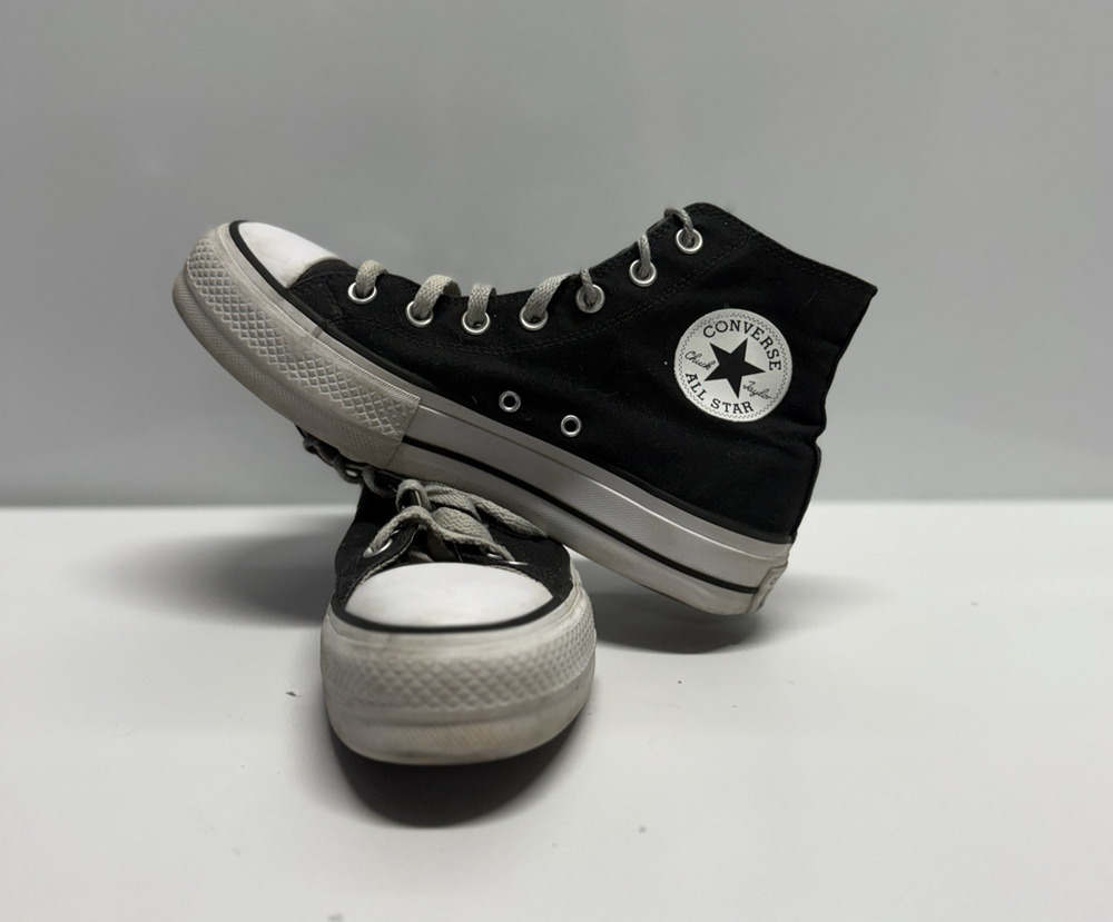 Converse Chuck Taylor All Star Lift Platform High Top Black Women's Size 8.5